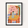 Flowers On A Chair