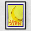 Yellow Banana Medium Black Frame
