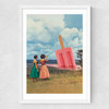 A View to Chill ﾐ Popsicle Panorama Medium White Frame