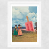 A View to Chill ﾐ Popsicle Panorama Wide White Frame
