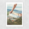 Waves Roller - Sea waves rolling pin Unframed