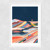 Moonstone Narrow White Frame