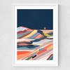 Moonstone Medium White Frame
