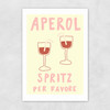 Aperol Spritz Per Favore Unframed