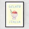 Gelato Italia Narrow Black Frame
