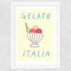 Gelato Italia Wide White Frame