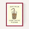Oat Milk Iced Latte