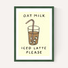 Oat Milk Iced Latte