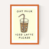 Oat Milk Iced Latte
