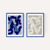 Abstract Brush Strokes Set