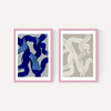 Abstract Brush Strokes Set