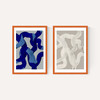 Abstract Brush Strokes Set