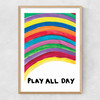 Play All Day Narrow Oak Frame