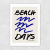 Beach Days Unframed