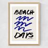 Beach Days Medium Oak Frame