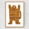 Roar! Medium Oak Frame