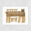 Snow Day Unframed Print