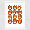 Tiger Tiger Wide White Frame