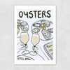 Oysters with Wine Unframed