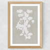 Botanical Illustration IV Wide Oak Frame
