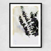 Eucalyptus Painting I Narrow Black Frame