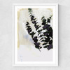 Eucalyptus Painting I Medium White Frame