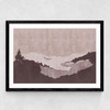 Minimal Landscape Medium Black Frame