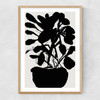 Potted Plant Silhouette I