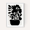 Potted Plant Silhouette I