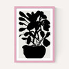 Potted Plant Silhouette I