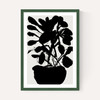 Potted Plant Silhouette I
