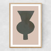 Vase I Narrow Oak Frame