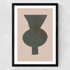 Vase I Medium Black Frame
