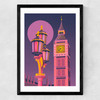Big Ben Medium Black Frame