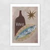 Fish Supper Unframed Print