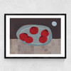 Tomato Collage Narrow Black Frame