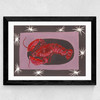 My Lobster Wide Black Frame