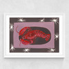 My Lobster Medium White Frame