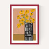 Black and White Vase