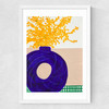 Mimosa Forever Medium White Frame