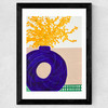 Mimosa Forever Wide Black Frame