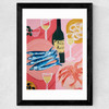 Shrimps and Sardines Wide Black Frame