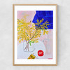 When In Paris Narrow Oak Frame