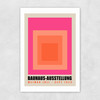 Bauhaus Squares Unframed Print