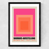 Bauhaus Squares Medium Black Frame