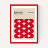Bauhaus Red Curves