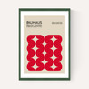 Bauhaus Red Curves