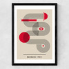 Bauhaus Red Circle