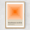 Bauhaus Orange Squares