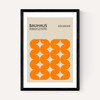 Bauhaus Orange Curves